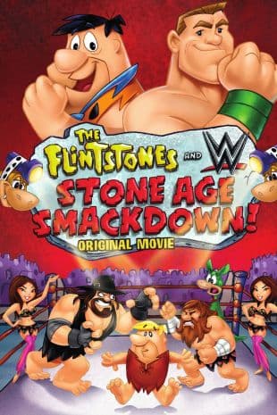 The Flintstones and WWE: Stone Age Smackdown poster art