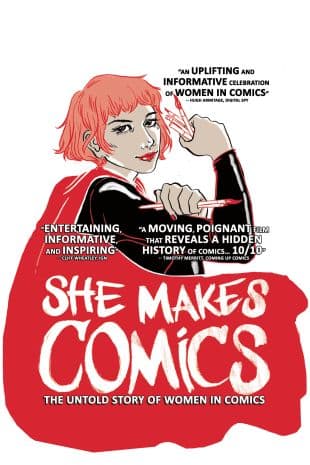 She Makes Comics poster art