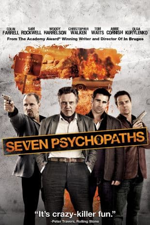 Seven Psychopaths poster art