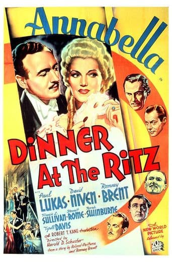 Dinner at the Ritz poster art