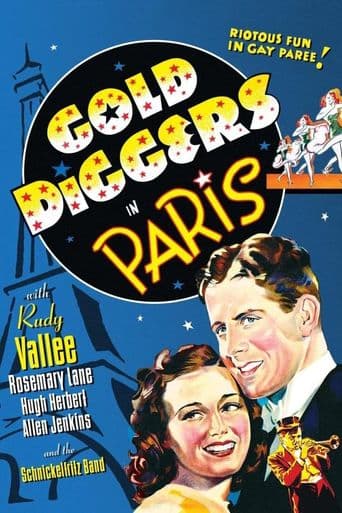 Gold Diggers in Paris poster art