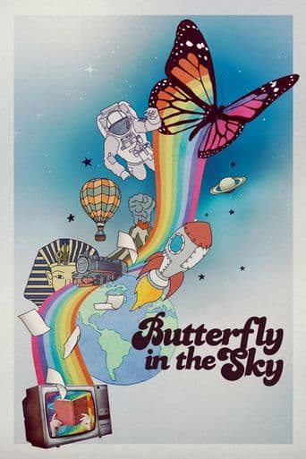 Butterfly in the Sky poster art
