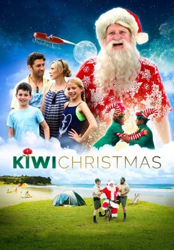 Kiwi Christmas poster art