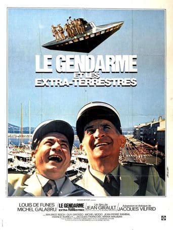 The Gendarme and the Extra-Terrestrials poster art