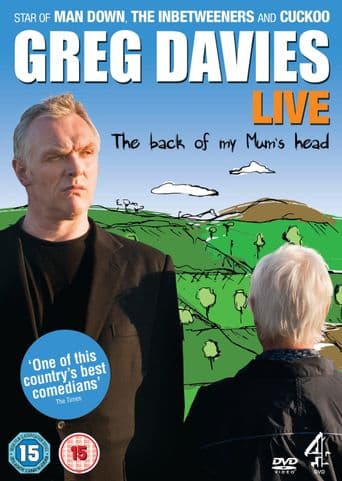 Greg Davies Live: The Back of My Mum's Head poster art