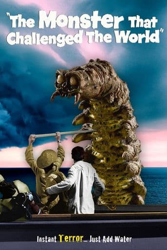 The Monster That Challenged the World poster art