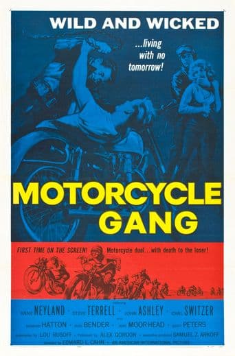 Motorcycle Gang poster art