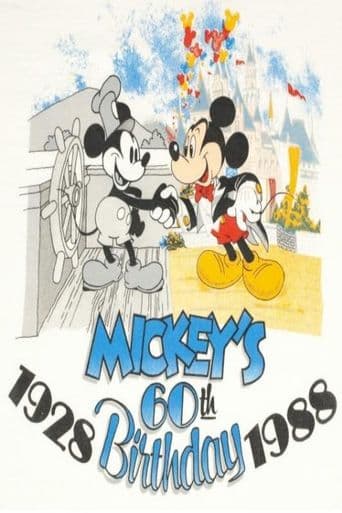 Mickey's 60th Birthday poster art