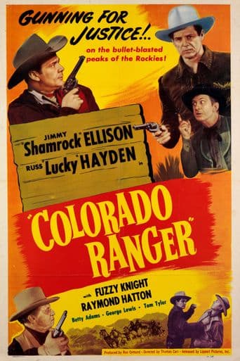 Colorado Ranger poster art