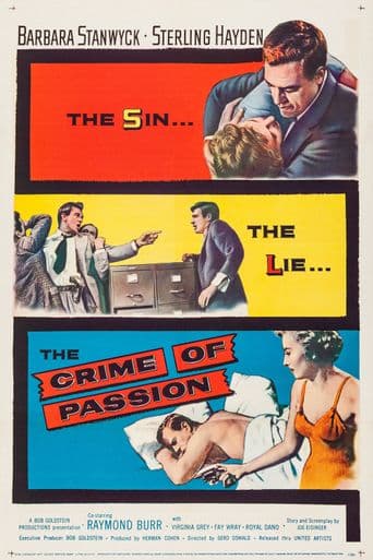 Crime of Passion poster art