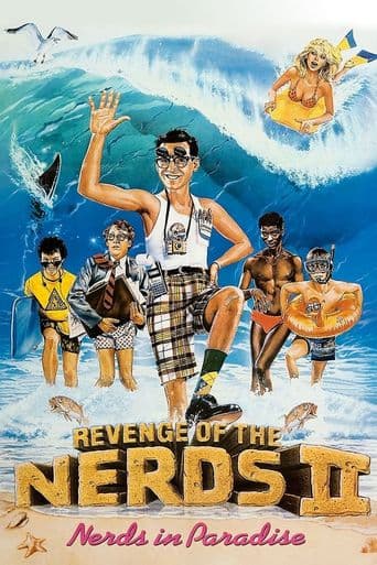 Revenge of the Nerds II: Nerds in Paradise poster art