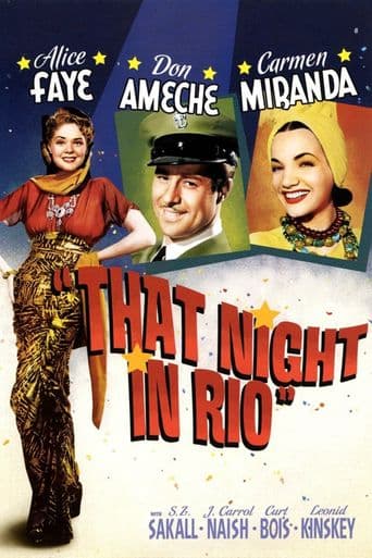 That Night in Rio poster art