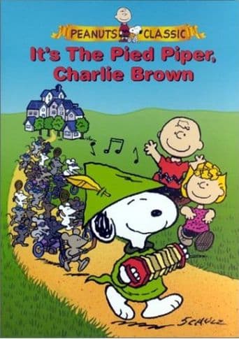 It's the Pied Piper, Charlie Brown poster art