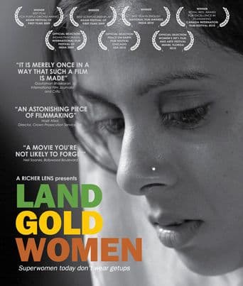 Land Gold Women poster art