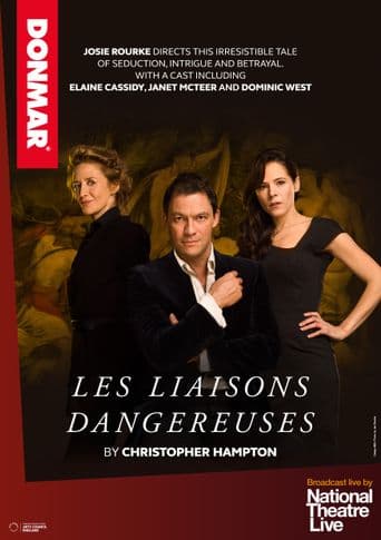 National Theatre Live: Les Liaisons Dangereuses poster art