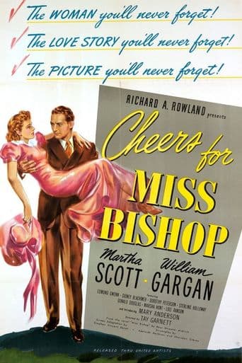 Cheers for Miss Bishop poster art