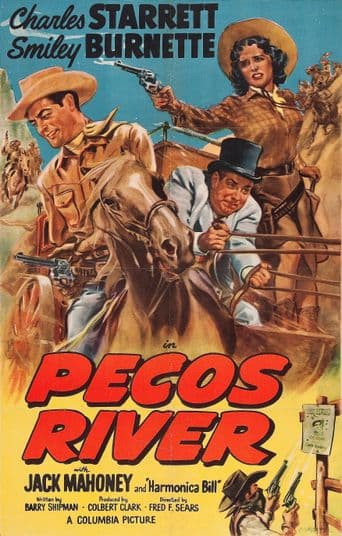 Pecos River poster art