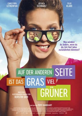 Auf der anderen Seite ist das Gras viel grüner poster art