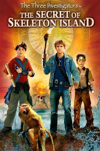 The Three Investigators and the Secret of Skeleton Island poster art