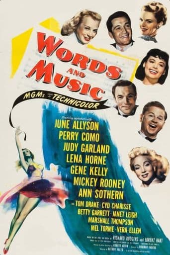 Words and Music poster art