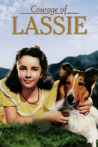 Courage of Lassie poster art