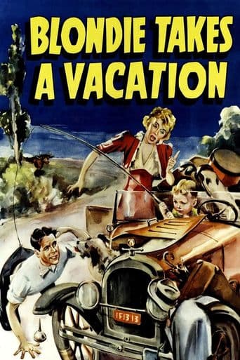 Blondie Takes a Vacation poster art