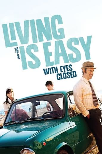 Living Is Easy With Eyes Closed poster art