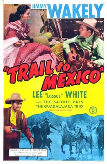 Trail to Mexico poster art