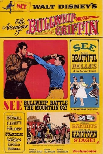 The Adventures of Bullwhip Griffin poster art