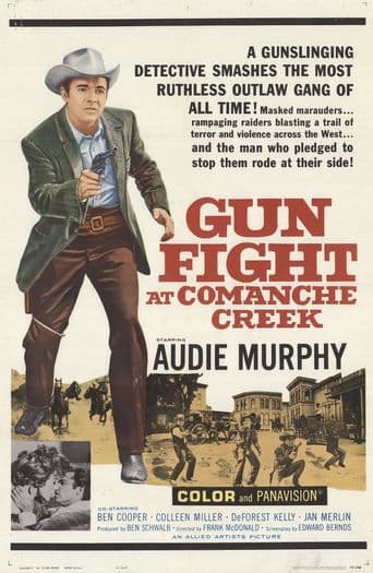 Gunfight at Comanche Creek poster art