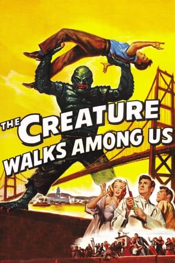 The Creature Walks Among Us poster art