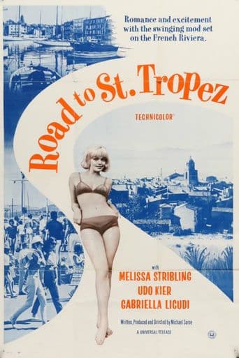 Road to St. Tropez poster art