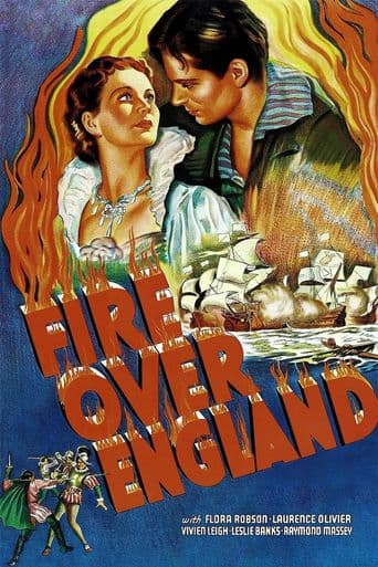 Fire Over England poster art