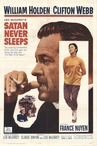 Satan Never Sleeps poster art