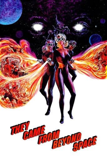 They Came from Beyond Space poster art