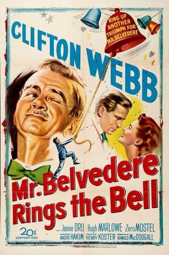 Mr. Belvedere Rings the Bell poster art