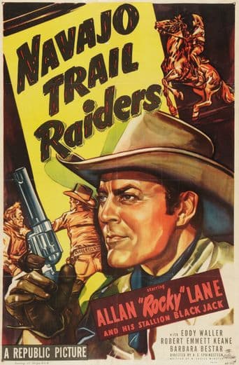 Navajo Trail Raiders poster art