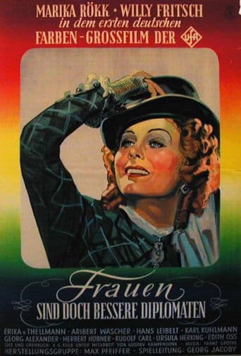 Frauen sind doch bessere Diplomaten poster art