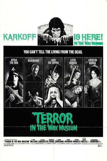 Terror in the Wax Museum poster art