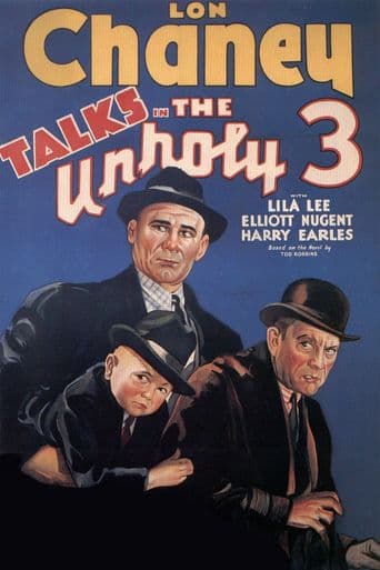 The Unholy Three poster art