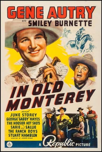 In Old Monterey poster art