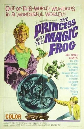 The Princess and the Magic Frog poster art