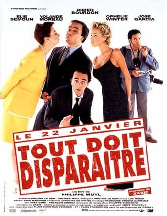 Tout doit disparaître poster art