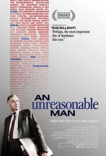 An Unreasonable Man poster art