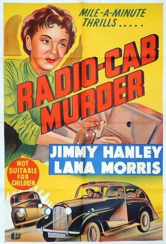 Radio Cab Murder poster art