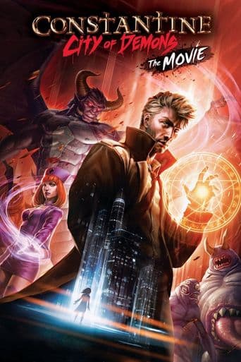 Constantine: City of Demons - The Movie poster art