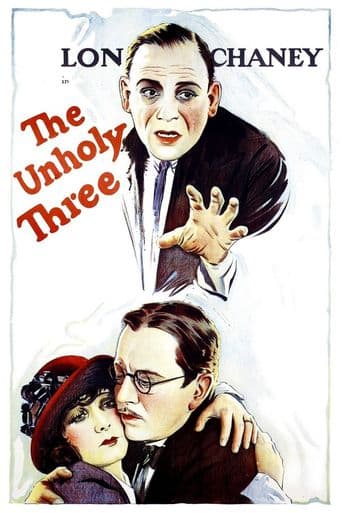 The Unholy Three poster art