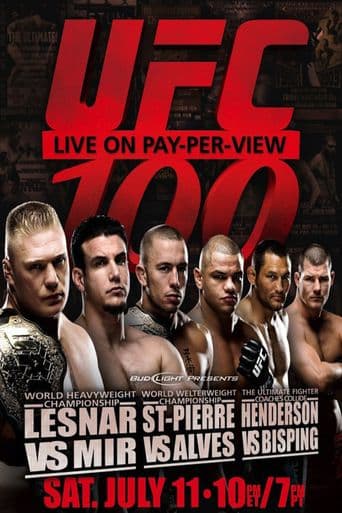 UFC 100: Making History poster art