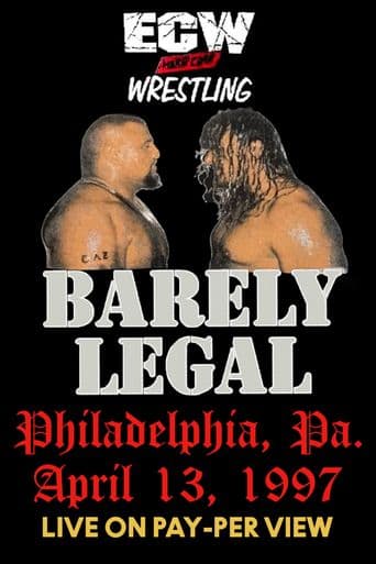 ECW Barely Legal 1997 poster art