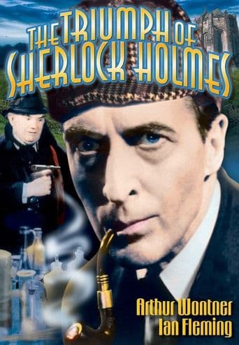 The Triumph of Sherlock Holmes poster art